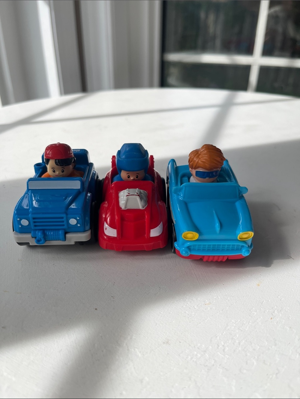Little People Wheelie Lot Koby Racecars